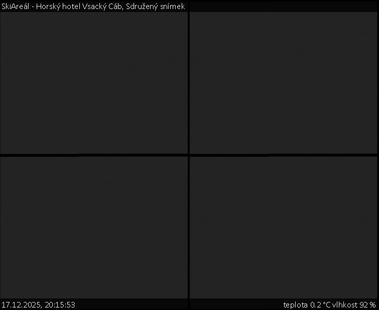 SkiAreál - Horský hotel Vsacký Cáb - Sdružený snímek - 17.12.2025 v 20:15