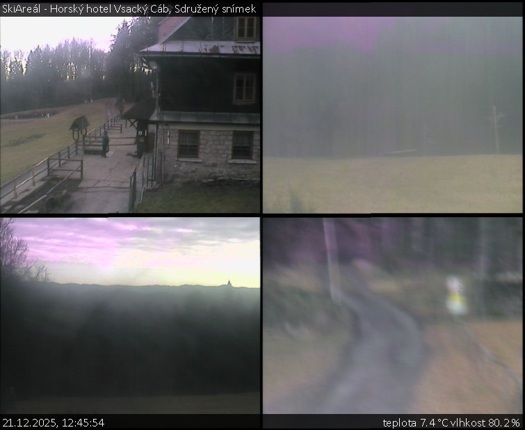 SkiAreál - Horský hotel Vsacký Cáb - Sdružený snímek - 21.12.2025 v 12:45