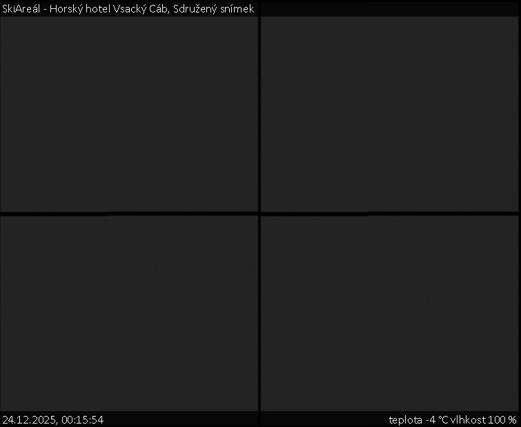 SkiAreál - Horský hotel Vsacký Cáb - Sdružený snímek - 24.12.2025 v 00:15