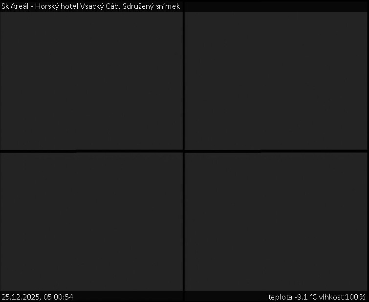 SkiAreál - Horský hotel Vsacký Cáb - Sdružený snímek - 25.12.2025 v 05:00