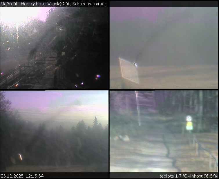 SkiAreál - Horský hotel Vsacký Cáb - Sdružený snímek - 25.12.2025 v 12:15