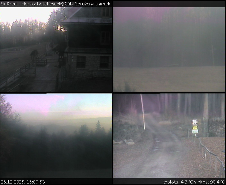 SkiAreál - Horský hotel Vsacký Cáb - Sdružený snímek - 25.12.2025 v 15:00
