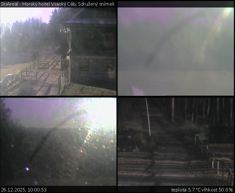 SkiAreál - Horský hotel Vsacký Cáb - Sdružený snímek - 26.12.2025 v 10:00