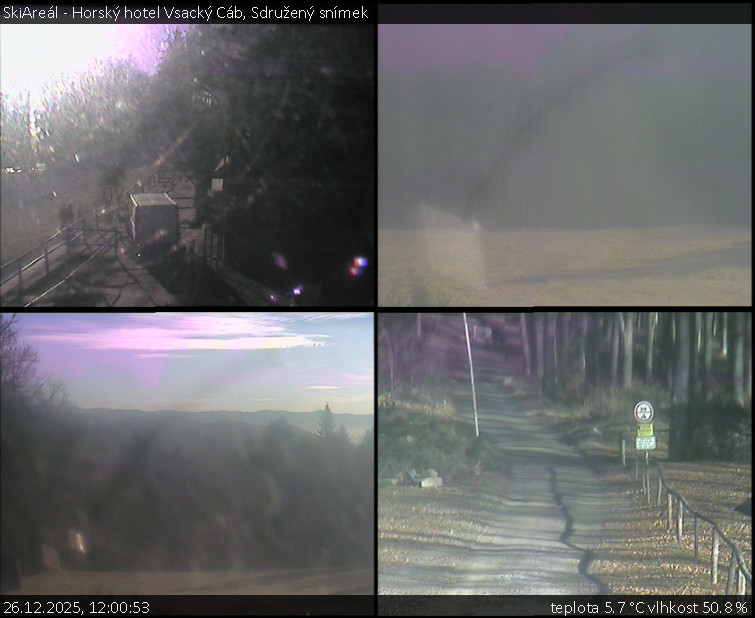 SkiAreál - Horský hotel Vsacký Cáb - Sdružený snímek - 26.12.2025 v 12:00
