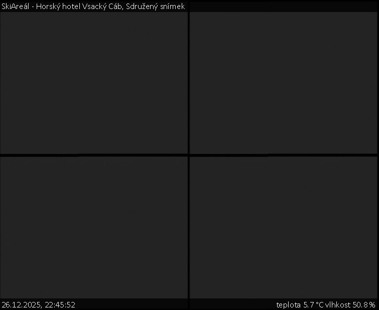 SkiAreál - Horský hotel Vsacký Cáb - Sdružený snímek - 26.12.2025 v 22:45