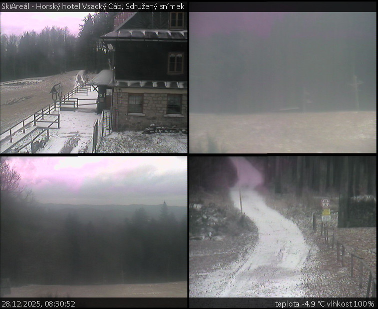 SkiAreál - Horský hotel Vsacký Cáb - Sdružený snímek - 28.12.2025 v 08:30