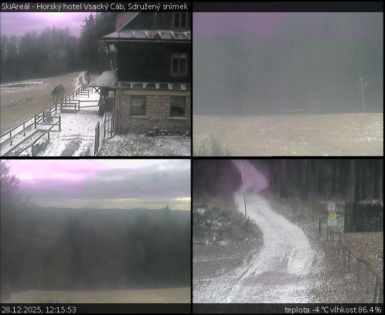 SkiAreál - Horský hotel Vsacký Cáb - Sdružený snímek - 28.12.2025 v 12:15
