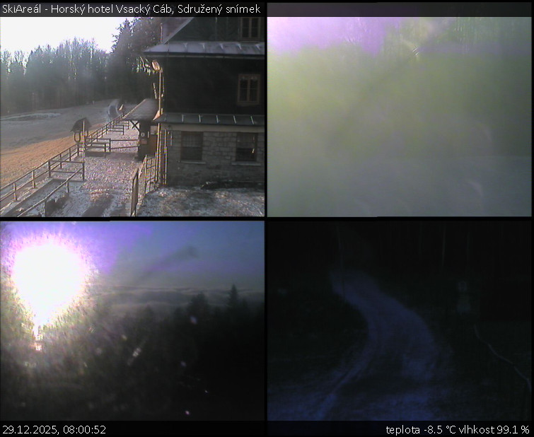 SkiAreál - Horský hotel Vsacký Cáb - Sdružený snímek - 29.12.2025 v 08:00