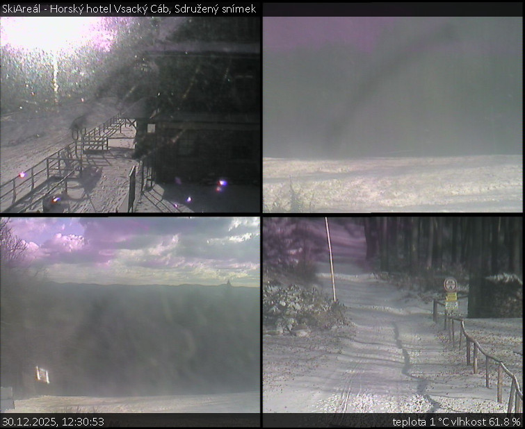SkiAreál - Horský hotel Vsacký Cáb - Sdružený snímek - 30.12.2025 v 12:30