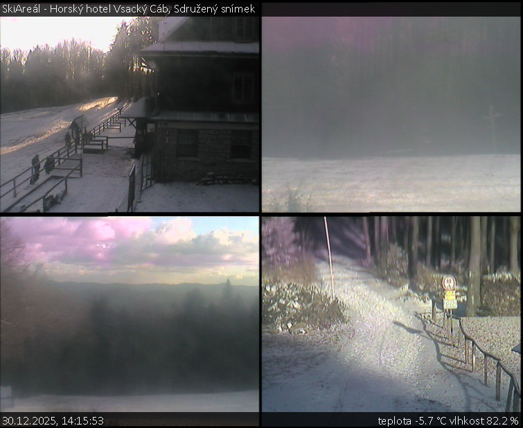 SkiAreál - Horský hotel Vsacký Cáb - Sdružený snímek - 30.12.2025 v 14:15