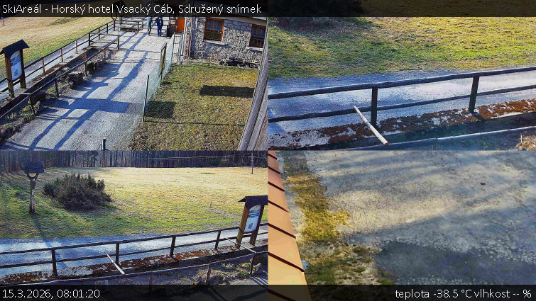 SkiAreál - Horský hotel Vsacký Cáb - Sdružený snímek - 15.3.2026 v 08:01