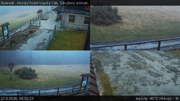 SkiAreál - Horský hotel Vsacký Cáb - Sdružený snímek - 17.3.2026 v 06:01