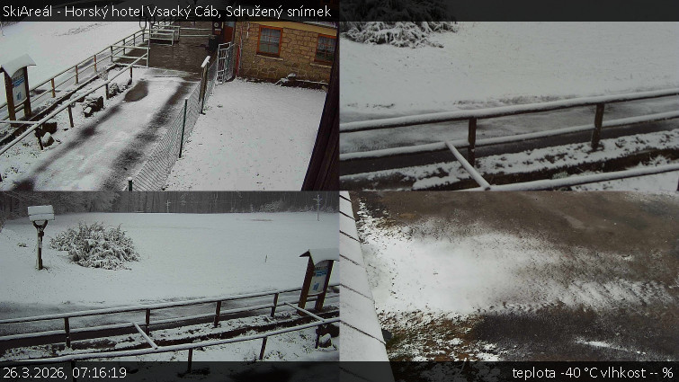 SkiAreál - Horský hotel Vsacký Cáb - Sdružený snímek - 26.3.2026 v 07:16