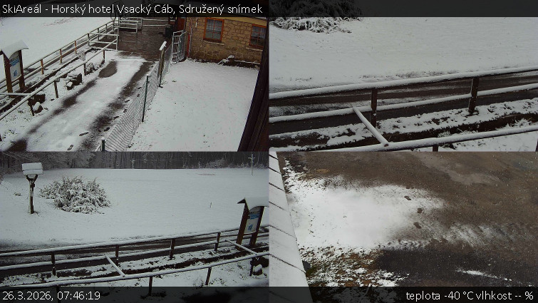 SkiAreál - Horský hotel Vsacký Cáb - Sdružený snímek - 26.3.2026 v 07:46