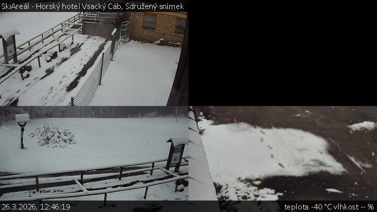 SkiAreál - Horský hotel Vsacký Cáb - Sdružený snímek - 26.3.2026 v 12:46