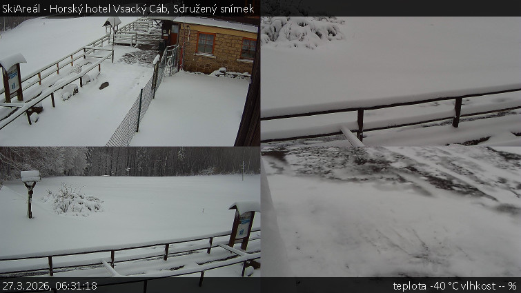 SkiAreál - Horský hotel Vsacký Cáb - Sdružený snímek - 27.3.2026 v 06:31