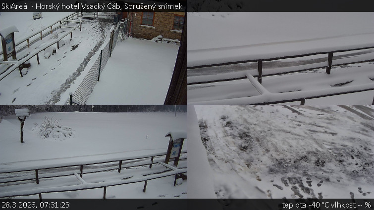 SkiAreál - Horský hotel Vsacký Cáb - Sdružený snímek - 28.3.2026 v 07:31