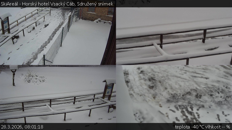 SkiAreál - Horský hotel Vsacký Cáb - Sdružený snímek - 28.3.2026 v 08:01