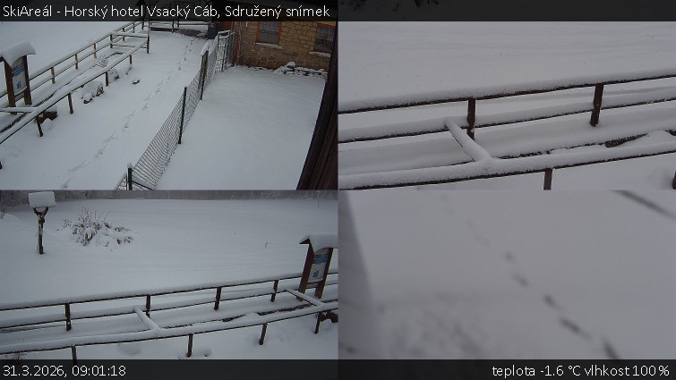 SkiAreál - Horský hotel Vsacký Cáb - Sdružený snímek - 31.3.2026 v 09:01