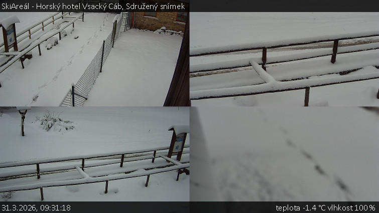 SkiAreál - Horský hotel Vsacký Cáb - Sdružený snímek - 31.3.2026 v 09:31