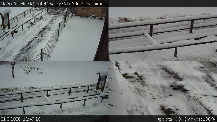 SkiAreál - Horský hotel Vsacký Cáb - Sdružený snímek - 31.3.2026 v 12:46
