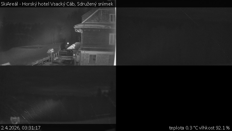 SkiAreál - Horský hotel Vsacký Cáb - Sdružený snímek - 2.4.2026 v 03:31