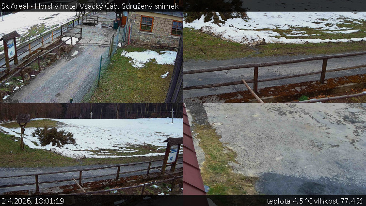 SkiAreál - Horský hotel Vsacký Cáb - Sdružený snímek - 2.4.2026 v 18:01