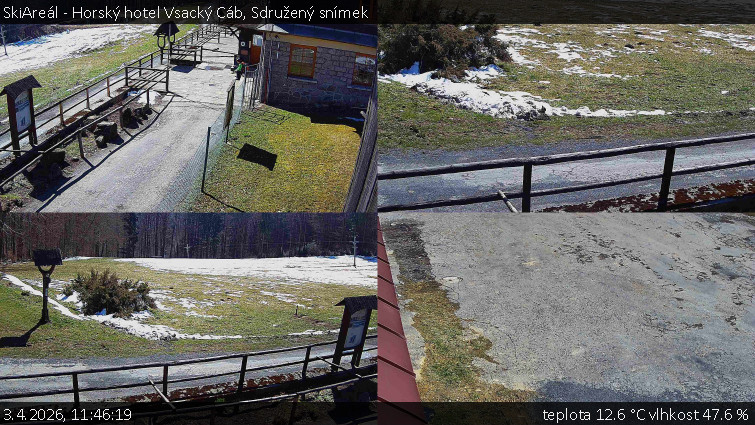 SkiAreál - Horský hotel Vsacký Cáb - Sdružený snímek - 3.4.2026 v 11:46