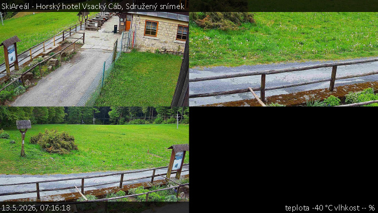 SkiAreál - Horský hotel Vsacký Cáb - Sdružený snímek - 13.5.2026 v 07:16