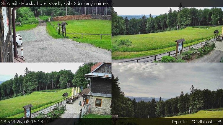 SkiAreál - Horský hotel Vsacký Cáb - Sdružený snímek - 18.6.2026 v 08:16