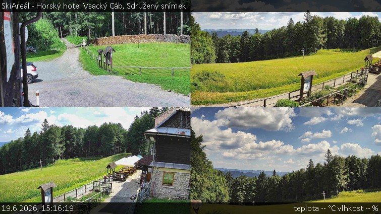 SkiAreál - Horský hotel Vsacký Cáb - Sdružený snímek - 19.6.2026 v 15:16