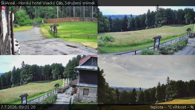 SkiAreál - Horský hotel Vsacký Cáb - Sdružený snímek - 7.7.2026 v 09:31