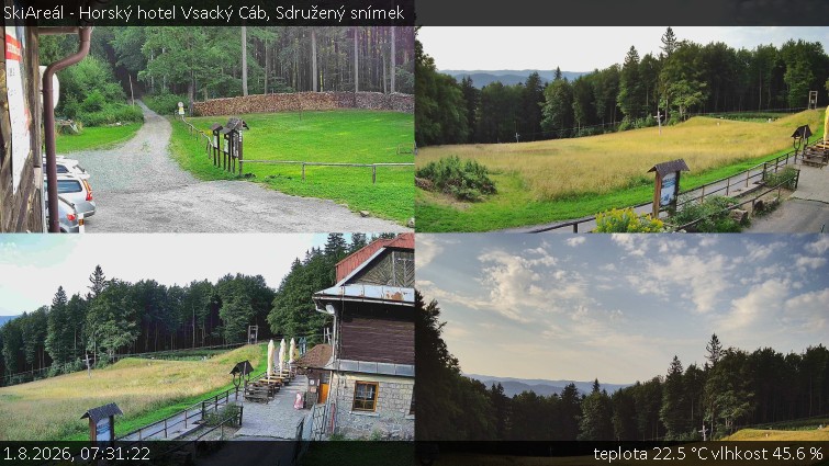 SkiAreál - Horský hotel Vsacký Cáb - Sdružený snímek - 1.8.2026 v 07:31