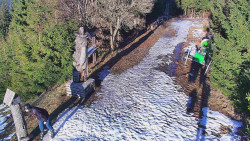 Bílá - běžecká trať