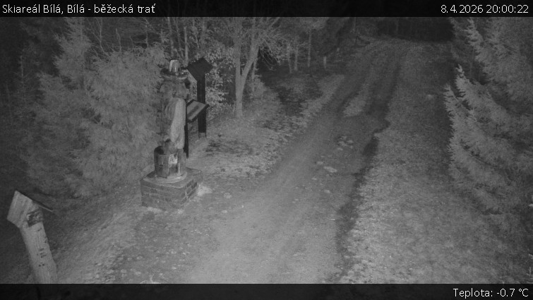 Skiareál Bílá - Bílá - běžecká trať - 8.4.2026 v 20:00