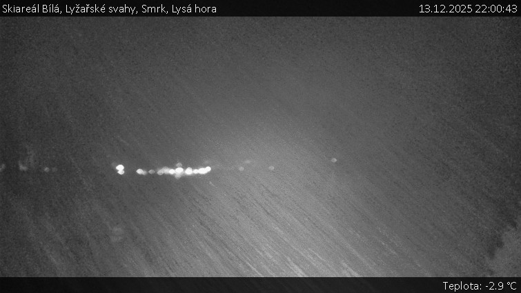 Skiareál Bílá - Lyžařské svahy, Smrk, Lysá hora - 13.12.2025 v 22:00