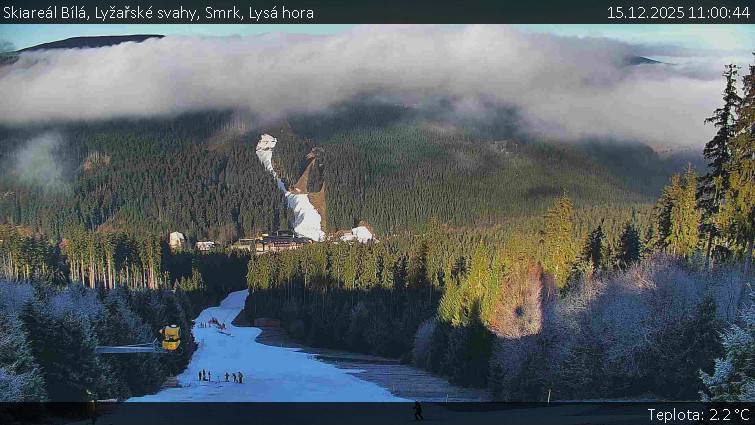 Skiareál Bílá - Lyžařské svahy, Smrk, Lysá hora - 15.12.2025 v 11:00