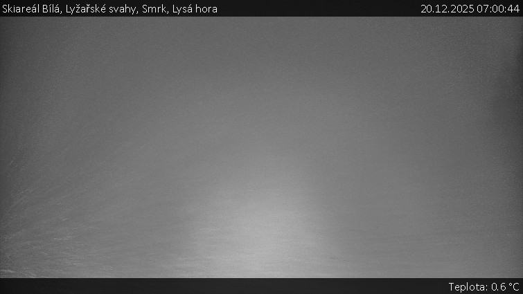 Skiareál Bílá - Lyžařské svahy, Smrk, Lysá hora - 20.12.2025 v 07:00
