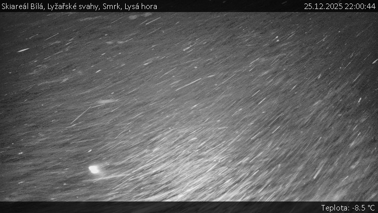 Skiareál Bílá - Lyžařské svahy, Smrk, Lysá hora - 25.12.2025 v 22:00