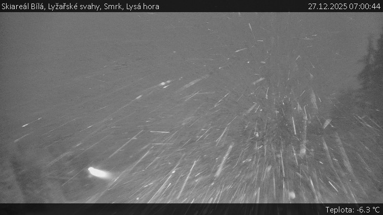 Skiareál Bílá - Lyžařské svahy, Smrk, Lysá hora - 27.12.2025 v 07:00