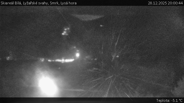 Skiareál Bílá - Lyžařské svahy, Smrk, Lysá hora - 28.12.2025 v 20:00