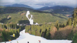 Lyžařské svahy, Smrk, Lysá hora