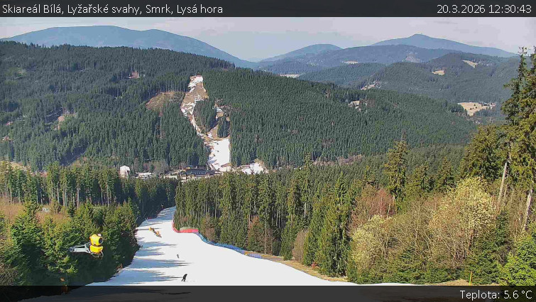 Skiareál Bílá - Lyžařské svahy, Smrk, Lysá hora - 20.3.2026 v 12:30