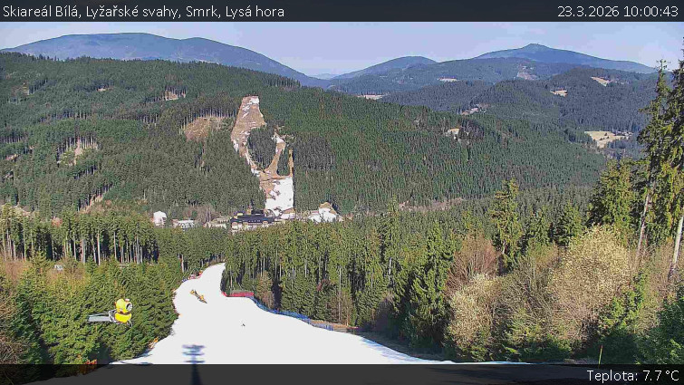 Skiareál Bílá - Lyžařské svahy, Smrk, Lysá hora - 23.3.2026 v 10:00
