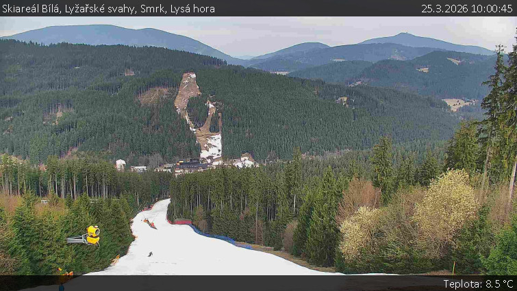 Skiareál Bílá - Lyžařské svahy, Smrk, Lysá hora - 25.3.2026 v 10:00