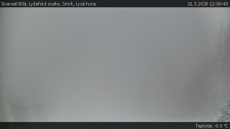 Skiareál Bílá - Lyžařské svahy, Smrk, Lysá hora - 31.3.2026 v 12:00