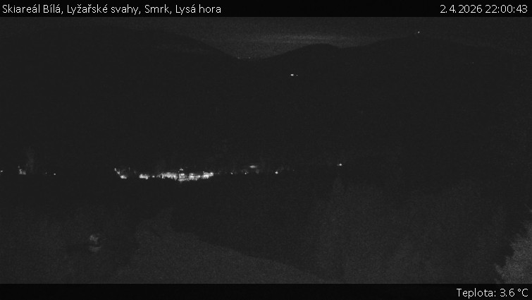 Skiareál Bílá - Lyžařské svahy, Smrk, Lysá hora - 2.4.2026 v 22:00