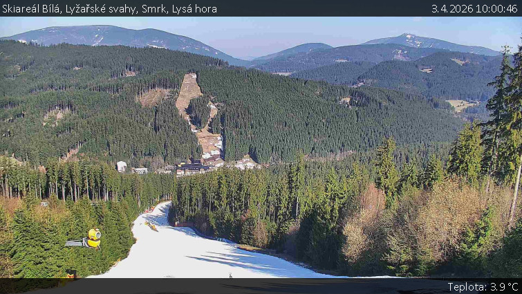 Skiareál Bílá - Lyžařské svahy, Smrk, Lysá hora - 3.4.2026 v 10:00