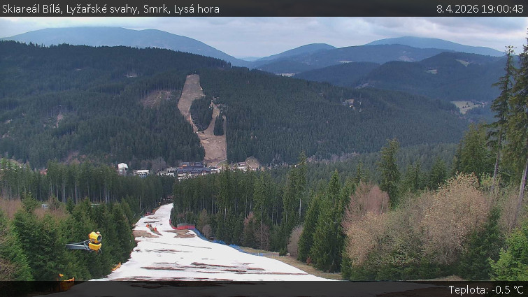 Skiareál Bílá - Lyžařské svahy, Smrk, Lysá hora - 8.4.2026 v 19:00