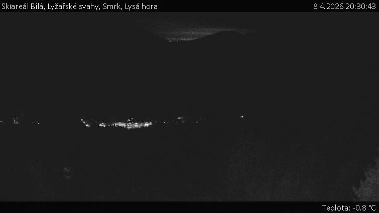 Skiareál Bílá - Lyžařské svahy, Smrk, Lysá hora - 8.4.2026 v 20:30